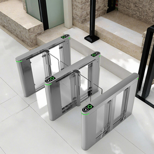 Tốc độ nhanh Swing rào cản cửa quay với thẻ & QR Mã kiểm soát truy cập thép không gỉ IP54 bảo vệ cho trung tâm mua sắm - Product Image 5