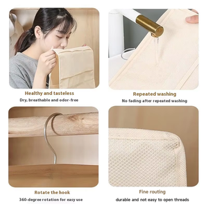 Đồ lót lưu trữ túi đa chức năng hai mặt Treo Tường Gắn 24 túi vải không dệt sock & đồ lót tổ chức - Product Image 3