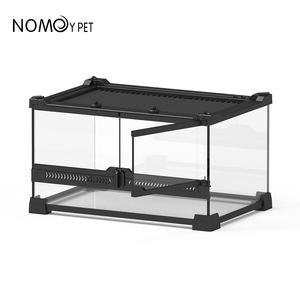NOMOY PET terrarium en verre pour reptiles Terrarium pour reptiles et amphibiens Dragon barbu Tortues iguanes - Product Image 4