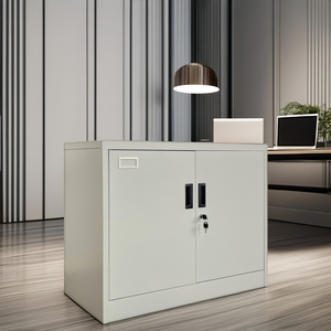 Factory Iron Filing Cabinet <b>Office</b> Furniture for File Steel Cabinet Storage Metal <b>Office</b> Cupboard with Adjustable <b>Shelves</b> - Product Image 1