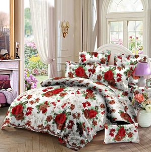 बेडशीट के लिए सस्ते 100% माइक्रोफाइबर पॉलिएस्टर सामग्री मुद्रित कपड़े को तितर-बितर किया गया - Product Image 1