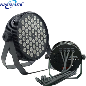 Hot <span class=keywords><strong>LED</strong></span> di chuyển đầu Đèn <span class=keywords><strong>par</strong></span> 54*3 Wát RGB 3in1 4in1 trắng ấm lạnh trắng phẳng mệnh có thể cho nhà ánh sáng sân khấu cho DJ bên - Product Image 3