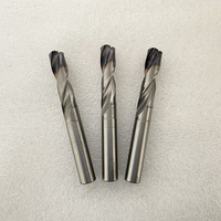 Broca de Carburo CNC de Alta Precisión y Resistencia al Calor, con Vástago Cilíndrico, para Acero y Materiales Duros