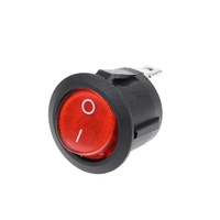 Interrupteur à bascule rond miniature KCD1-105N 250VAC 3 broches ON-OFF