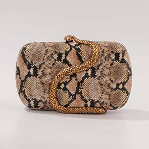 Multi Colors Women Fashion PU Leather Snake Shaped <b>Clutches</b> Party Wedding Dinner Evening <b>Bags</b> <b>Clutches</b> - Product Image 6