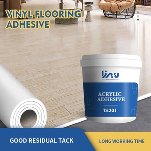 Adhésif blanc <span class=keywords><strong>de</strong></span> haute qualité pour carreaux et planches <span class=keywords><strong>de</strong></span> sol en vinyle acrylique, adapté aux carreaux et dalles <span class=keywords><strong>de</strong></span> céramique résilientes - Product Image 4