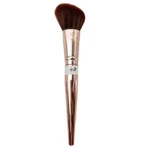 Professional Cosmetic Tools Custom Logo Single Angled Contour Blush Brush