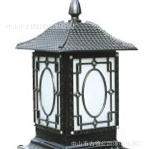 Lampes à pilier en aluminium, éclairage LED extérieur pour jardin, montage mural, garantie 5 ans - Product Image 1