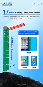 Programmateur JCID V1SE pour <span class=keywords><strong>iPhone</strong></span> <span class=keywords><strong>X</strong></span>, 11, 12, 13, 14, 15, 16, 17 Series : <span class=keywords><strong>Réparation</strong></span> de la couleur photosensible, True Tone, vibration, données de la <span class=keywords><strong>batterie</strong></span> et Face ID - Product Image 2