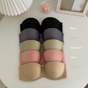 Nuovo Reggiseno Estivo Gotico Antiscivolo <span class=keywords><strong>Senza</strong></span> <span class=keywords><strong>Spalline</strong></span> Invisibile Sexy per Abito da Sposa, Patch Posteriore per Seno Piccolo, Grande Effetto Push-up - Product Image 3