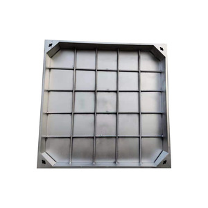 Yixinglong 304 Stainless Steel Square Manhole Cover 500x500mm Recessed Decorative For Municipal Roads - Product Image 3