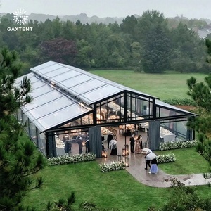 Tente <span class=keywords><strong>de</strong></span> réception <span class=keywords><strong>de</strong></span> luxe en PVC transparent, grande tente <span class=keywords><strong>de</strong></span> jardin, toutes saisons, robuste, tente commerciale en <span class=keywords><strong>verre</strong></span> pour les mariages et les événements à la ferme - Product Image 3