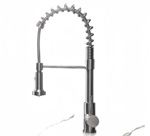 Chất Lượng Cao Thép Không Gỉ Mùa Xuân Kéo Xuống Mở Rộng Nhà Bếp Vòi Rau Rửa Sàn Gắn Bồn Rửa Vòi - Product Image 2