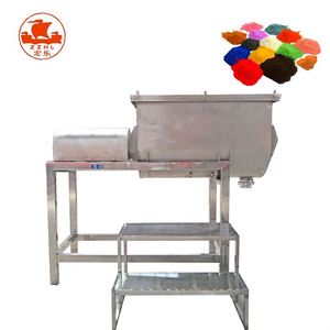 High Quality Stainless Steel Powder Stirring Mixing Machine <b>Ribbon</b> Mixer Powder Mixing Machine - Product Image 1