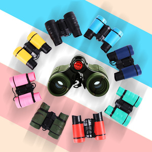 Childrens Optical Toy Binoculars Plastic Colorful Outdoor Educational Camouflage Telescopes For Kids Play - Product Image 1