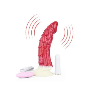 Nnsx Dildo Vibrator Siliconen Vibrator Penis Sterke Stimulatie Alien Dildo 'S Vibrerende Boog Buig Ontwerp Penis Voor G Spot