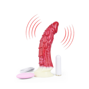 NNSX Dildo vibratore in Silicone vibratore pene forte stimolazione aliena Dildo vibrante arco piegatura Design pene per punto G - Product Image 1