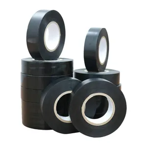 USA Market 7mil*3/4inch*66 feet High Quality Fire Retardant PVC Black Electrical Insulation Tape