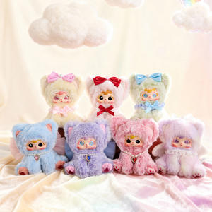 Vente en gros Samuel Velvet Rainbow Cat Plush Blind Mystery Box Kawaii Plushie Keychain Soft Stuffed Animal Pendant Creative Gift - Product Image 1