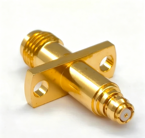 S <span class=keywords><strong>ma</strong></span>/SMP-KFKC1 S <span class=keywords><strong>Ma</strong></span> แจ็ค SMP 2-Hole การติดตั้งแปลน RF COAXIAL อะแดปเตอร์ชุบทองสำหรับการทดสอบไมโครเวฟ - Product Image 5