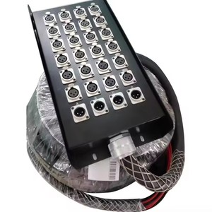 Câble Multipaire Boîtier de Scène DMX <span class=keywords><strong>Audio</strong></span> et Alimentation 8/12/16/20/24/28/32 Canaux, Snake XLR Mâle vers Femelle pour Multi Microphones - Product Image 2
