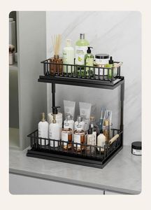 Wooden Kitchen Storage Rack Solid Wood Seasoning <b>Basket</b> Kitchen <b>Sink</b> Cabinet Solid Wood Storage Rack Birch Modern Shelf - Product Image 4
