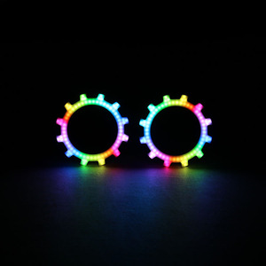 Nouveaux anneaux <span class=keywords><strong>halo</strong></span> pour phares de voiture, série Flow, Gear Angel Eyes, lames de scie, accessoires pour phares de voiture <span class=keywords><strong>2023</strong></span> - Product Image 4