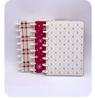 Album photo DIY Mushroom Hole pour mini-jeux de cartes, carnet de rangement à feuilles mobiles de 3 pouces, format A6, couverture rigide en PP, cadeau