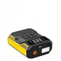 Démarreur d'urgence et compresseur d'air 2-en-1 avec lumière puissante et chargement de téléphone 12V 960A en crête – Outil de sauvetage portable