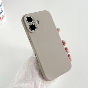 เคสโทรศัพท์ซิลิโคนเหลวสุดหรูสำหรับ iPhone 15 Pro 14 Plus 13 12 Mini 11 XS Max XR 7 8 SE สีสันสดใส ป้องกันรอยขีดข่วน ฝาหลังแบบด้าน - Product Image 5