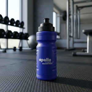 Apollo ActiSeries 500Ml Reusable Plastic Water <b>Bottle</b> Blue Spill Containment Modern Design Outdoor Use - Product Image 3