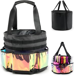 Bolsa Organizadora de Artículos de Aseo para Perros y Gatos, Impermeable y Antirrobo, con Forro Oxford y Cierre de Cremallera - Product Image 1