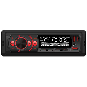 Meilleures ventes Iso One Din Autoradio Affichage LED Radio Fm Usb Bluetooth Lecteur Mp3 Panneau Fixe Lecteur Mp3 Voiture - Product Image 2