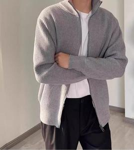 Suéter Casual Holgado con <span class=keywords><strong>Cuello</strong></span> Alto y <span class=keywords><strong>Cremallera</strong></span> Estilo Margiela para Hombre, Otoño Invierno, Grueso, Venta al por Mayor - Product Image 6