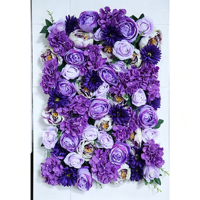 Hydrangea platycodon grandiflorum merah seri manual tanaman latar belakang dinding trill salon gambar dinding