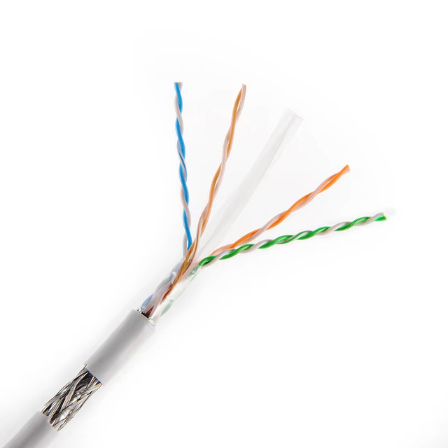 Cat6A SFTP Ethernet Cable Cat6 Cat6A Network Cable Full Copper or CCA Conductor Communication Cables