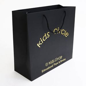 Bolsas de Papel Impresas a Color, Modernas y Personalizadas, para Compras y Empaque de Ropa, Diseño para Llevar en la Mano - Product Image 1