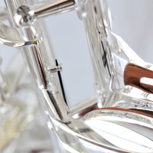 <span class=keywords><strong>Saxophone</strong></span> professionnel noir bon marché fait à la main, de haute qualité, plaqué argent, vente en gros - Product Image 6