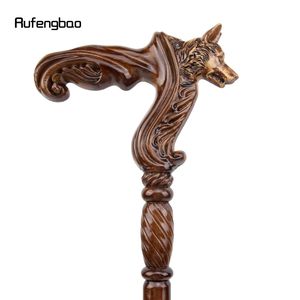 Canne en bois Rufengbao avec poignée en bois massif et embout en caoutchouc, bâton de marche, accessoire de mode pour gentleman - Product Image 3