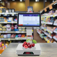 15.6 pouces tout-en-un caisse enregistreuse à écran tactile systèmes de point de vente terminal de paiement machine de point de vente avec imprimante balance