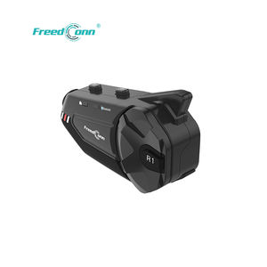 Casque de <span class=keywords><strong>moto</strong></span> FreedConn R1-PLUS avec interphone Bluetooth, enregistrement, objectif 1080P, communication de groupe 6-8 voies, étanche - Product Image 3