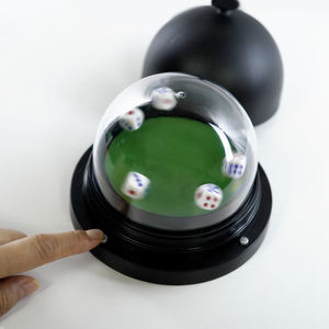 Agitateur de dés électrique à roulis automatique-<span class=keywords><strong>Jeux</strong></span> de société et éducation spéciale, démonstrateur de probabilité de <span class=keywords><strong>physique</strong></span> (conception ABS noire) - Product Image 1