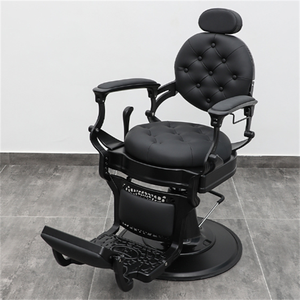 Meilleures ventes <span class=keywords><strong>de</strong></span> mobilier <span class=keywords><strong>de</strong></span> salon <span class=keywords><strong>de</strong></span> beauté haut <span class=keywords><strong>de</strong></span> gamme, fauteuil <span class=keywords><strong>de</strong></span> <span class=keywords><strong>coiffeur</strong></span> rotatif à 360 degrés avec siège en cuir et pompe hydraulique pour hommes - Product Image 5