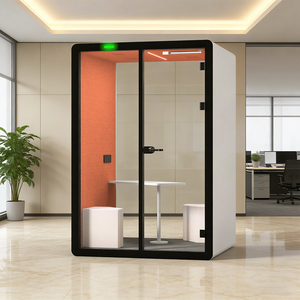 Cabina Telefónica Acústica para Reuniones <span class=keywords><strong>Privadas</strong></span>, Espacio de Trabajo Compartido, Cabina Insonorizada para Oficina - Product Image 2
