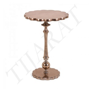 Taburete redondo de METAL para mesita de noche de jardín, mesa de centro lateral, superventas - Product Image 6