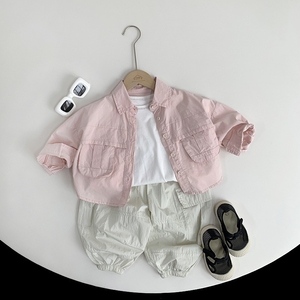 Primavera estate <span class=keywords><strong>pantaloni</strong></span> <span class=keywords><strong>Cargo</strong></span> per bambini <span class=keywords><strong>pantaloni</strong></span> per bambini neutri e traspiranti a prova di zanzara - Product Image 5