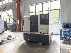 Sumore Ağır Hizmet Tipi Yüksek Hassasiyetli Metal CNC Eğimli Tezgahlı Torna TCK25Y Dişli Yapımı Frezeleme Kombine Torna Tezgahı - Product Image 3