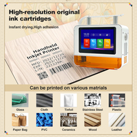 Mini imprimante laser portative, code de date en plastique, laser UV, logo industriel, codage de date, imprimante à impression continue