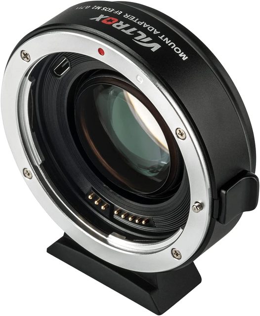 VILTROX Mirrorless Camera EF-EOS M2 Mount Adapter 0.71x Auto Focus Speedbooster EF-M Lens Adapter M50 M200 M6 M5 M50 Ii M6 Ii