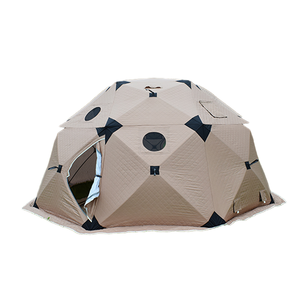 Extra <b>Large</b> Single-Layer Oxford Insulated <b>Tent</b> for 4-6 People Winter Wood Stove Chimney/Stove Hole Outdoor Camping <b>Tents</b> AT215 T - Product Image 1
